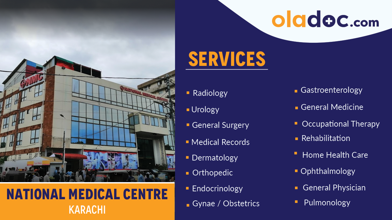 Services Offered by National Medical Center Karachi